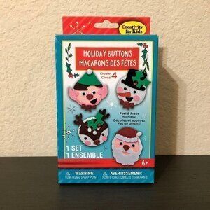 Christmas Craft Holiday Buttons